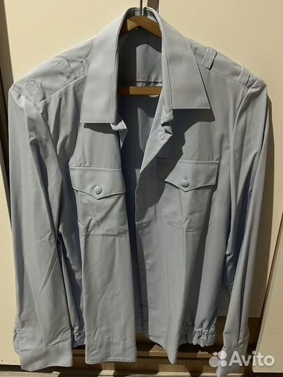 Рубашка синяя мвд нового образца