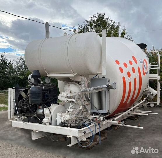 Установка миксера 6, 7 кубов