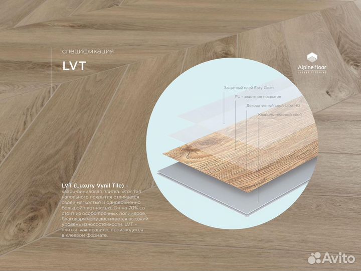 Кварцвиниловая плитка ECO 20-1 Дуб Фантазия