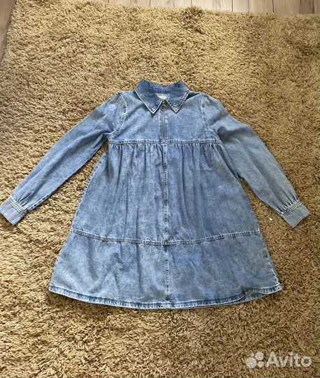 Платье джинсовое