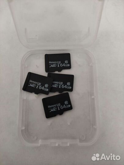 Карта памяти MicroSD 64gb