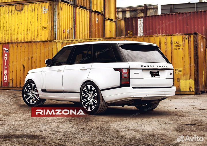 Кованые диски R21 на Range Rover