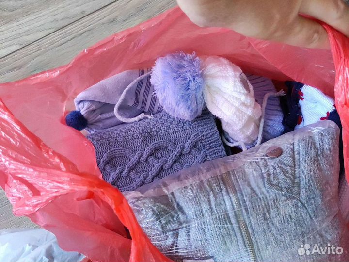 Детские вещи 2 пакета