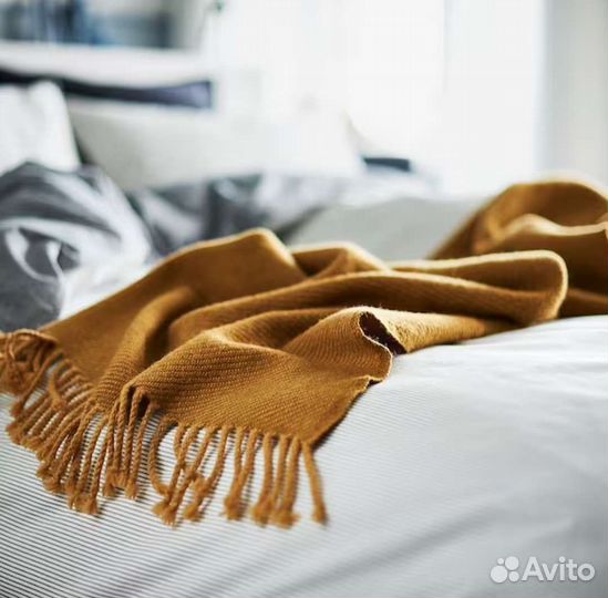 Плед IKEA шерсть