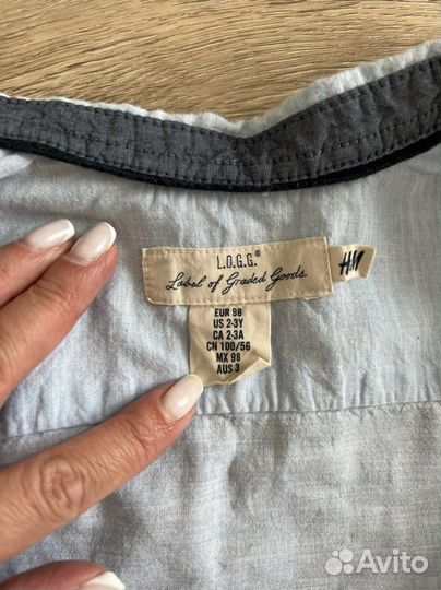 Рубашка для мальчика 98