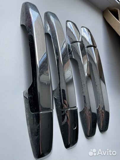 Хромированные накладки на ручки дверей Civic 4d