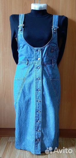 Джинсовый сарафан