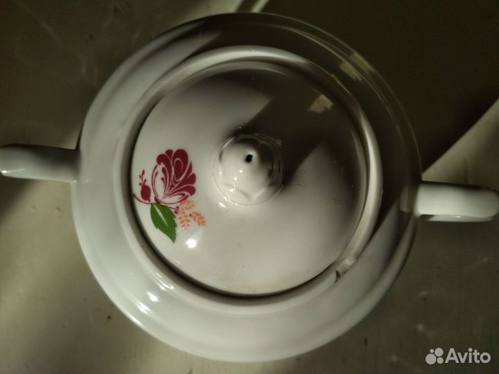 Сахарница с ручками