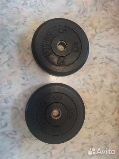 Распродаю блины, гантели, гриф для штанги