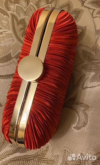 Клатч женский красный