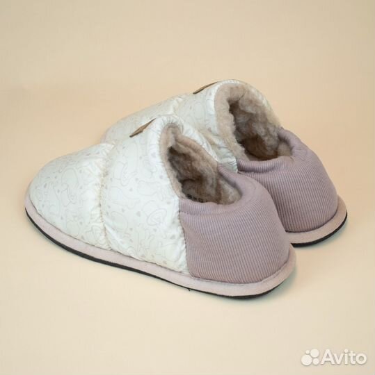 Женские домашние тапочки с шерстью Woolhouse