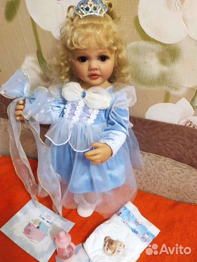 Кукла реборн полностью силиконовая