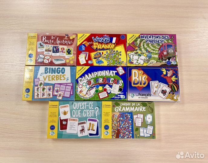 Языковые игры ELI англ франц, нем, исп, итал, кит