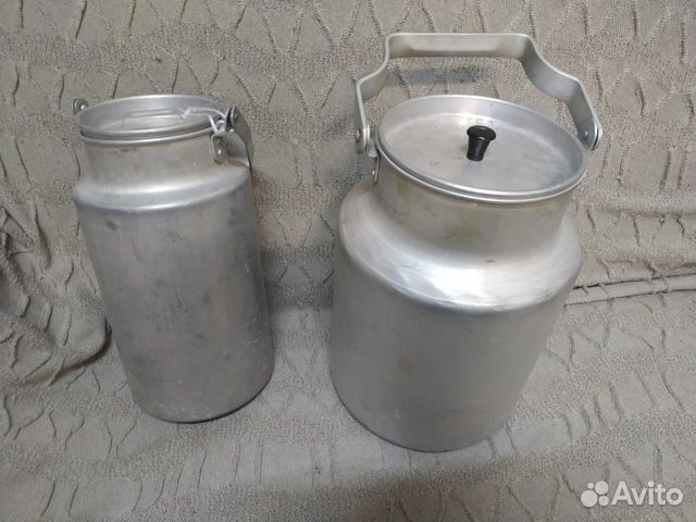 Бидон алюминиевый 10 л и 5 л СССР