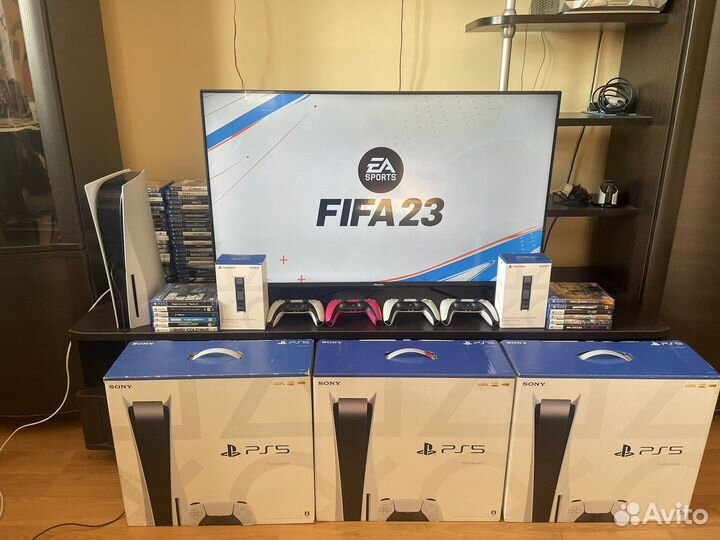 Sony PlayStation 5/500+ игр/Fifa 23