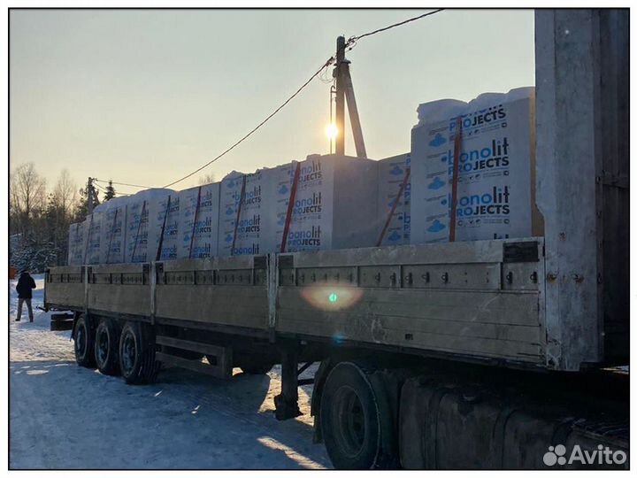 Газобетонные блоки Bonolit