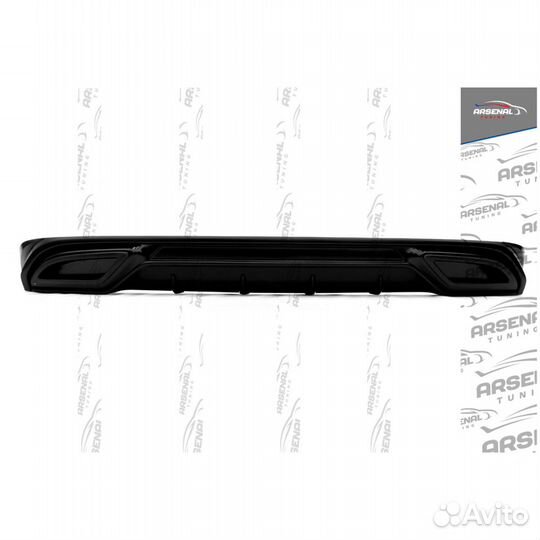 Диффузор GT для KIA RIO 3 рестайлинг