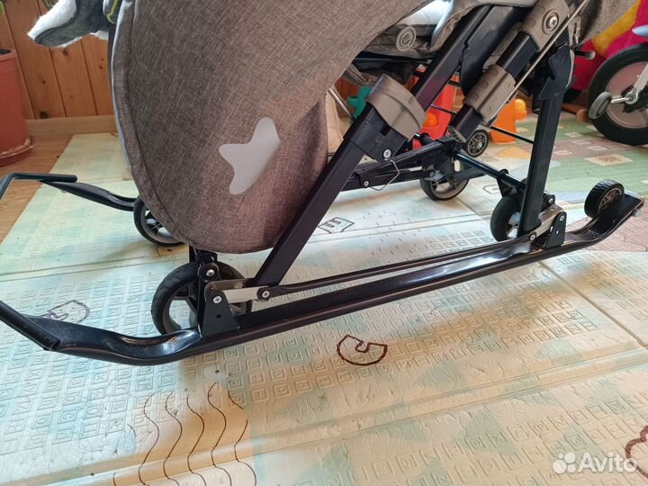 Детские санки коляска