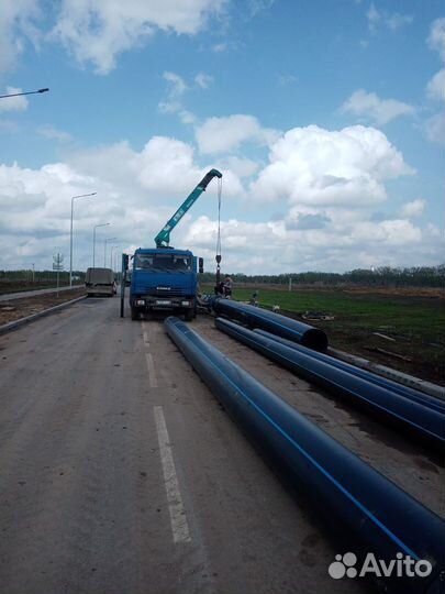 Аренда и услуги манипулятора, стрела 3 т, 8 м, борт 8 т, 6.2 м