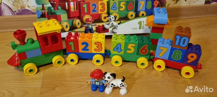 Lego duplo поезд