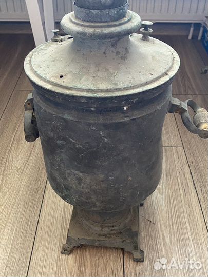 Самовар царский винтаж чай угли рестраврация