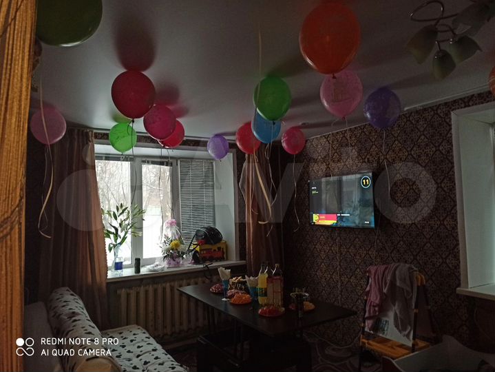 1-к. квартира, 31,8 м², 1/3 эт.