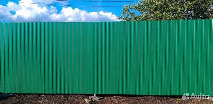 Забор из профлиста