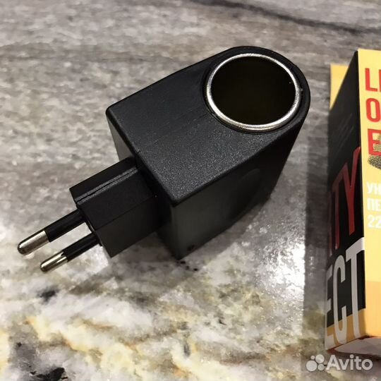 Адаптер переходник 220 на 12 Вольт