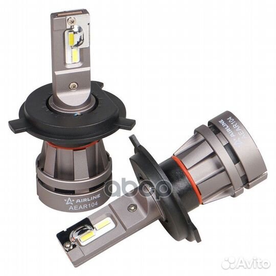 Комплект светодиодных ламп головного света H4