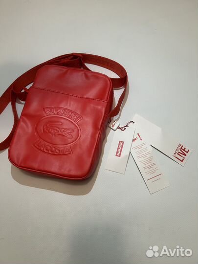 Сумка supreme lacoste оригинал