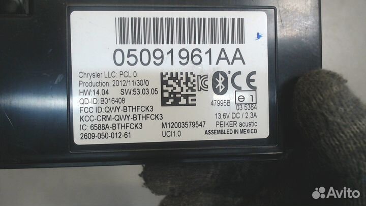 Блок управления аудио Jeep Patriot 2010, 2013