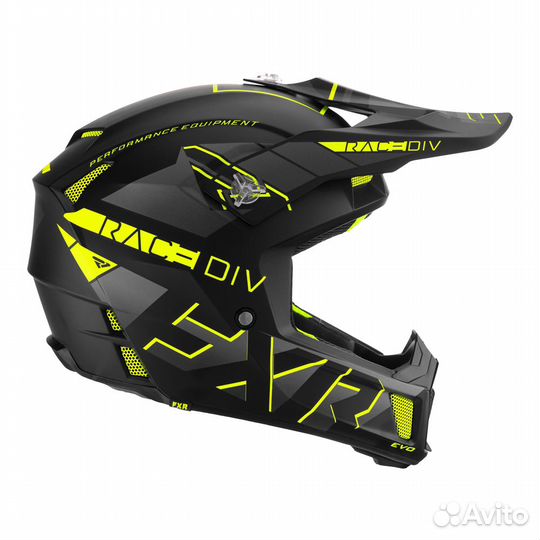 Шлем FXR clutch EVO HI VIS