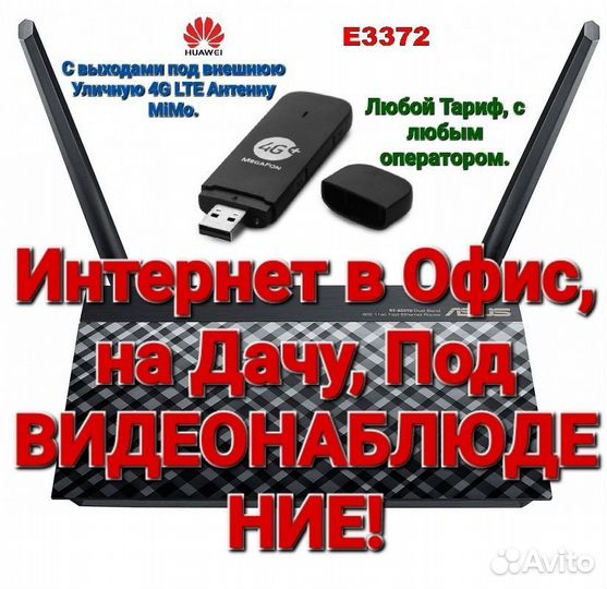 Wifi роутер 4g модем В офис