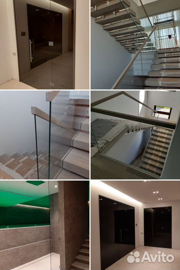 Установка душевых кабин из стекла