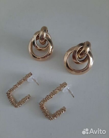 Серьги новые