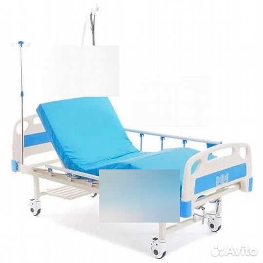 Кровать медицинская механическая четырехсекционная