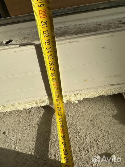 Балконный блок пластиковый с дверью