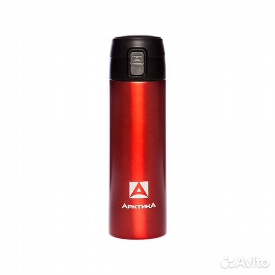 Термос питьевой вакуумный Арктика, 500 мл,черный