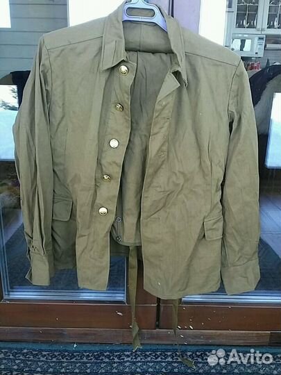 Форма СССР х/б и стекляшка, меланж солдатская