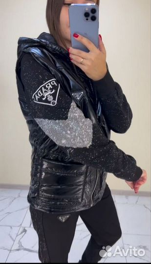 Куртка жилет штаны женская одежда