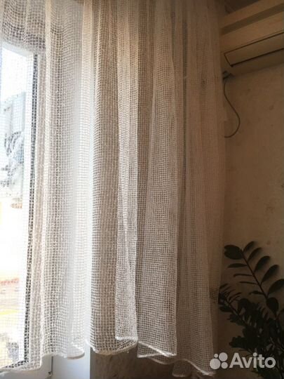 Тюль для окна шириной 3 метра