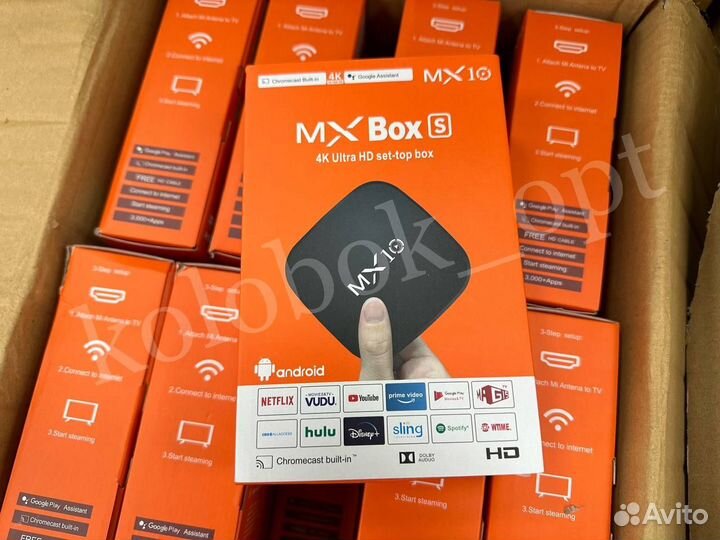 TV BOX /тв приставка / MX Box 4K Оптом