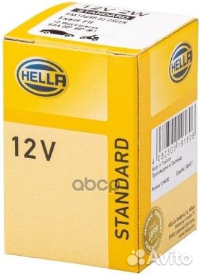 Лампа 12 V B 8 5 d 8ga007997-081 hella