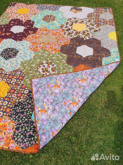 Лоскутное покрывало печворк