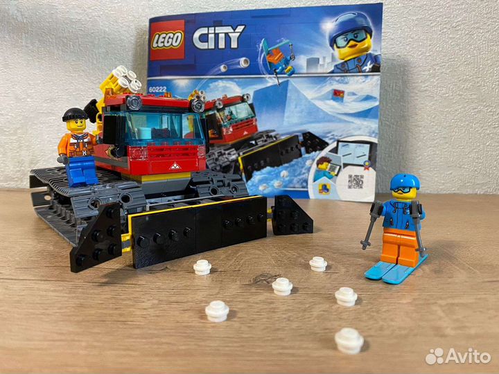 Lego City снегоуборочная машина