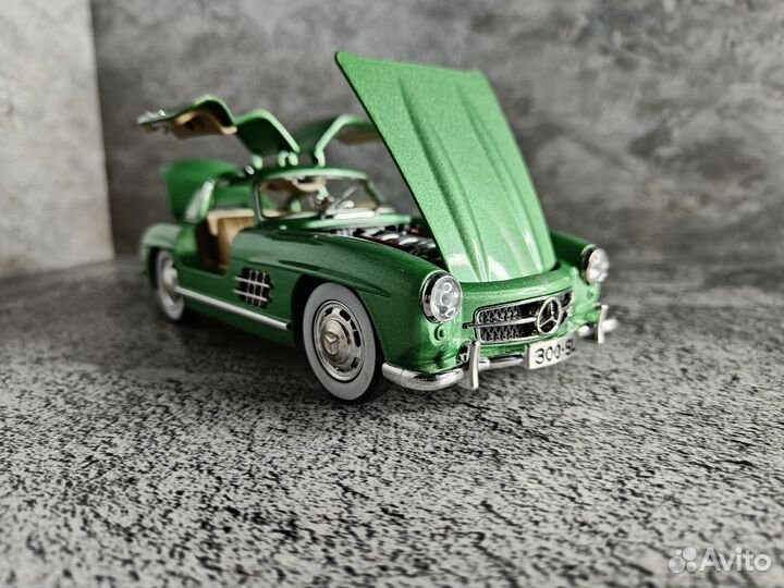 Машинка Металлическая Mercedes 300 SL 1954