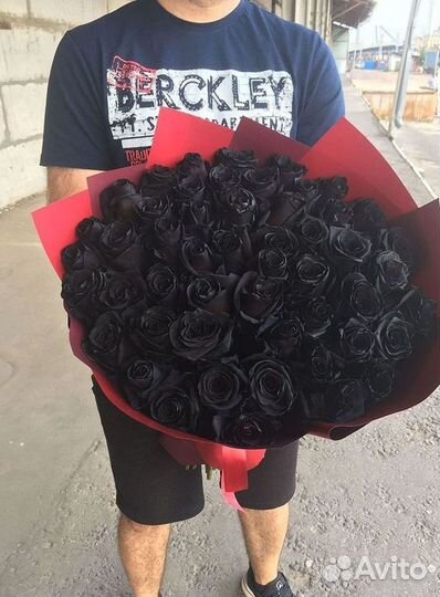 Чёрные розы Цветы Доставка