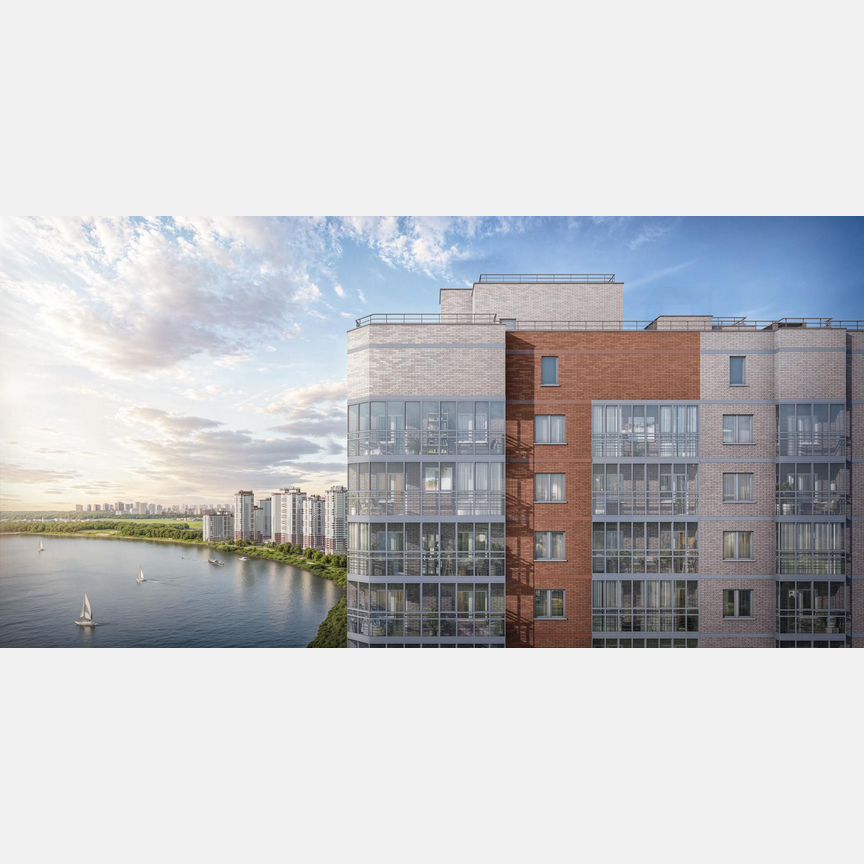 2-к. квартира, 53,4 м², 4/23 эт.