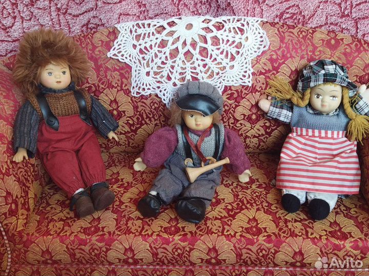 Фарфоровые винтажные куклы от Тати Бремен