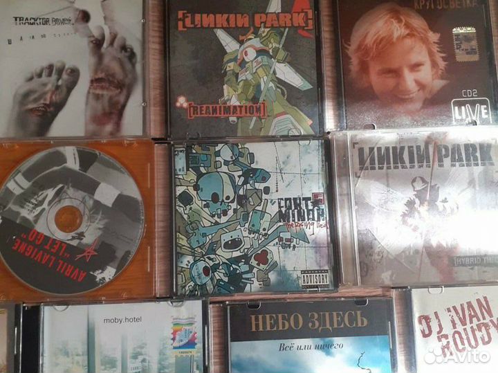Музыкальные диски CD и mp3